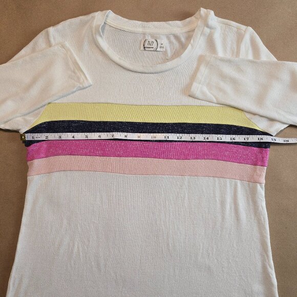 Maurices 24/7 Pieced Striped Long Sleeve Baseball Tee - NWOT - Picture 7 of 11